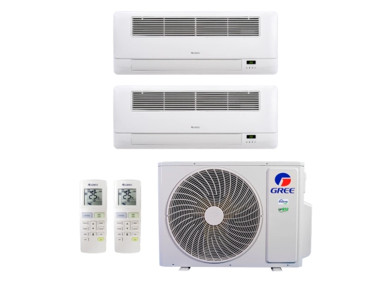 Produto Ar-Condicionado Multi Split Inverter 36.000 (2x Evap Cassete 1 Via 18.000) Gree Quente/Frio R-32 220v