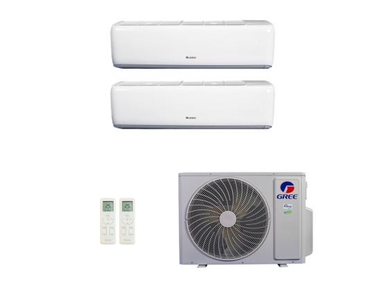 Ar-Condicionado Multi Split Inverter 24.00 (1x Evap HW 12.000 + 1x Evap HW 24.000 ) Gree Quente/Frio R-32 220v Produto Ar-Condicionado Multi Split Inverter 24.00 (1x Evap HW 12.000 + 1x Evap HW 24.000 ) Gree Quente/Frio R-32 220v