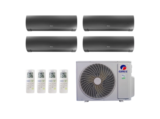 Produto Ar-Condicionado Multi Split Inverter 36.000 (4x Evap HW 12.000) Gree Diamond Quente/Frio R-32 220v