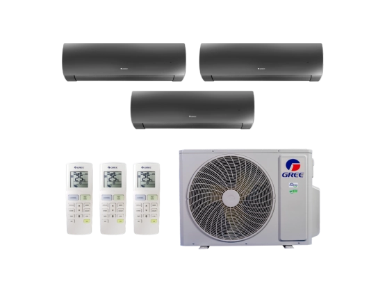 Produto Ar-Condicionado Multi Split Inverter 48.000 (3x Evap HW 24.000) Gree Diamond Quente/Frio R-32 220v