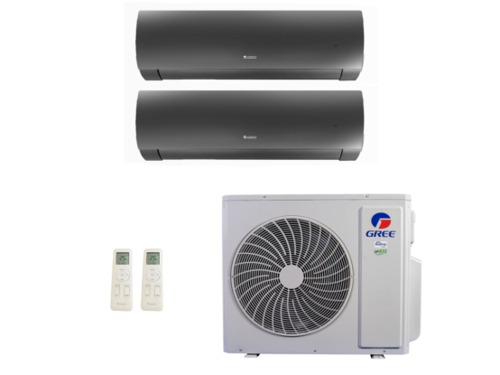 Produto Ar-Condicionado Multi Split Inverter 36.000 Diamond (2x Evap HW 24.000) Gree Quente/Frio R-32 220v