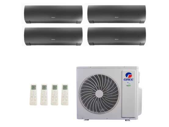 Produto Ar-Condicionado Multi Split Inverter 36.000 Diamond (3x Evap HW 12.000 + 1x Evap HW 18.000) Gree Quente/Frio R-32 220v 