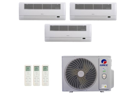 Produto Ar-Condicionado Multi Split Inverter 36.000 (1x Evap Cassete 1 Via 12.000 + 2x Evap Cassete 1 Via 18.000) Gree Quente/Frio R-32 220v