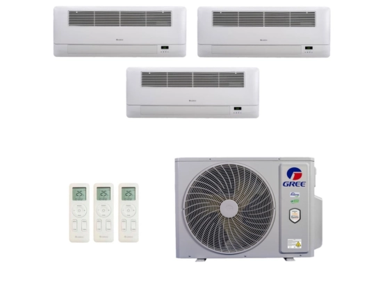 Ar Condicionado Multi Split Inverter Gree 36000 (1x Evap Cassete 1 Via 12000 + 2x Evap Cassete 1 Via 18000) Quente/Frio R-32 220v Produto Ar Condicionado Multi Split Inverter Gree 36000 (1x Evap Cassete 1 Via 12000 + 2x Evap Cassete 1 Via 18000) Quente/Frio R-32 220v
