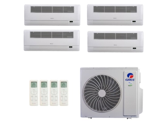 Ar-Condicionado Multi Split Inverter 48.000 (2x Evap Cassete 1 Via 12.000 + 2x Evap Cassete 1 Via 18.000) Gree Quente/Frio R-32 220v Produto Ar-Condicionado Multi Split Inverter 48.000 (2x Evap Cassete 1 Via 12.000 + 2x Evap Cassete 1 Via 18.000) Gree Quente/Frio R-32 220v