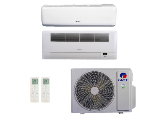 Ar-Condicionado Multi Split Inverter 24.000 (1x Evap HW 9.000 + 1x Evap Cassete 1 Via 22.000) Gree Quente/Frio R-32 220v Produto Ar-Condicionado Multi Split Inverter 24.000 (1x Evap HW 9.000 + 1x Evap Cassete 1 Via 22.000) Gree Quente/Frio R-32 220v