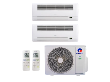Produto Ar Condicionado Multi Split Inverter Gree 18000 (2x Evap K7 1 VIA 12000) Quente/Frio R-32 220v - CP-163