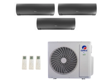 Produto Ar-Condicionado Multi Split Inverter 36.000 Diamond (2x Evap HW 12.000 + 1x Evap HW 24.000) Gree Quente/Frio R-32 220v 