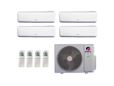 Ar Condicionado Multi Split Inverter Gree 36000 (2x Evap HW 9000 + 2x Evap HW 18000) Quente/Frio R-32 220v - CP-152 Produto Ar Condicionado Multi Split Inverter Gree 36000 (2x Evap HW 9000 + 2x Evap HW 18000) Quente/Frio R-32 220v - CP-152