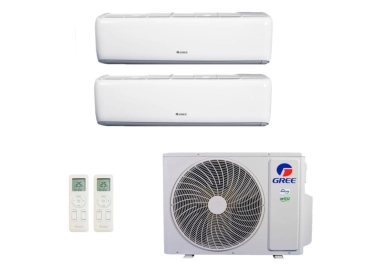 Produto Ar-Condicionado Multi Split Inverter 18.000 (1x Evap HW 9.000 + 1x Evap HW 18.000) Gree Quente/Frio R-32 220v