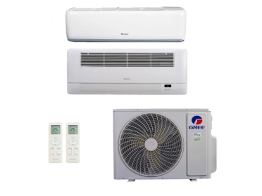Produto Ar-Condicionado Multi Split Inverter 24.000 (1x Evap HW 9.000 + 1x Evap Cassete 1 Via 22.000) Gree Quente/Frio R-32 220v