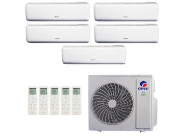 Produto Ar-Condicionado Multi Split Inverter 42.000 (4x Evap HW 9.000 + 1x Evap HW 12.000) Gree Quente/Frio R-32 220v