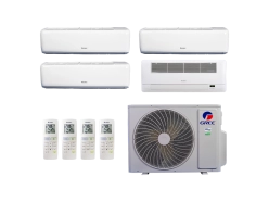 Produto Ar-Condicionado Multi Split Inverter 42.000 (1x Evap HW 9.000 + 2x Evap HW 12.000 + 1x Evap Cassete 1 Via 22.000) Gree Quente/Frio R-32 220V