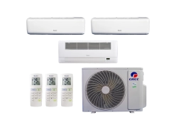 Produto Ar-Condicionado Multi Split Inverter 24.000 (2x Evap HW 12.000 + 1x Evap Cassete 1 Via 12.000) Gree Quente/Frio R-32 220v