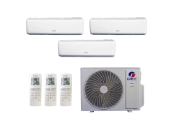 Produto Ar-Condicionado Multi Split Inverter 24.000 (2x Evap HW 9.000 + 1x Evap HW 12.000) Gree Quente/Frio R-32 220v