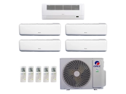 Produto Ar-Condicionado Multi Split Inverter 42.000 (4x Evap HW 9.000 + 1x Evap Cassete 1 Via 12.000) Gree Quente/Frio R-32 220v