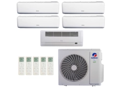 Ar-Condicionado Multi Split Inverter 42.000 (4x Evap HW 9.000 + 1x Evap Cassete 1 Via 18.000) Gree Quente/Frio R-32 220v Produto Ar-Condicionado Multi Split Inverter 42.000 (4x Evap HW 9.000 + 1x Evap Cassete 1 Via 18.000) Gree Quente/Frio R-32 220v