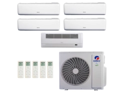 Produto Ar-Condicionado Multi Split Inverter 48.000 (2x Evap HW 9.000 + 2x Evap HW 12.000 + 1x Evap Cassete 1 Via 22.000) Gree Quente/Frio R-32 220v